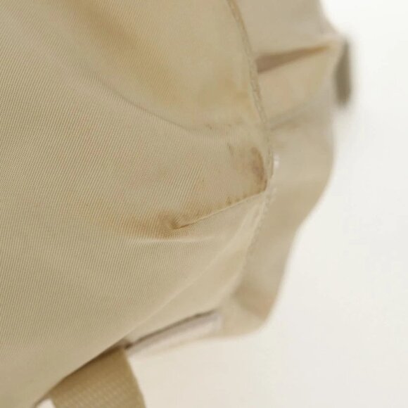 PRADA Backpack Nylon White Silver Auth 145850 - Picture 9 of 15